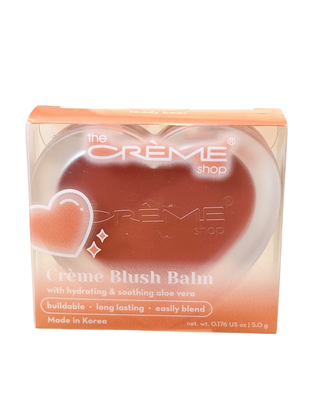 The Crème Shop Creme Blush Balm - Warm in Teddy Bear Color